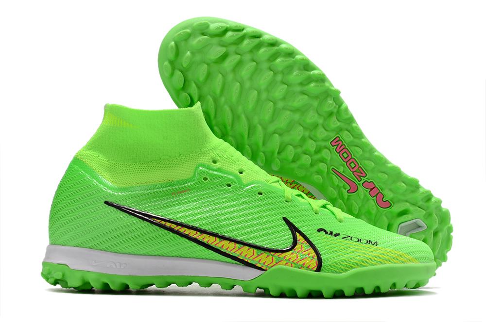 2023 Nike Air Zoom Mercurial Vapor XV Elite TF Green Football Boots-04