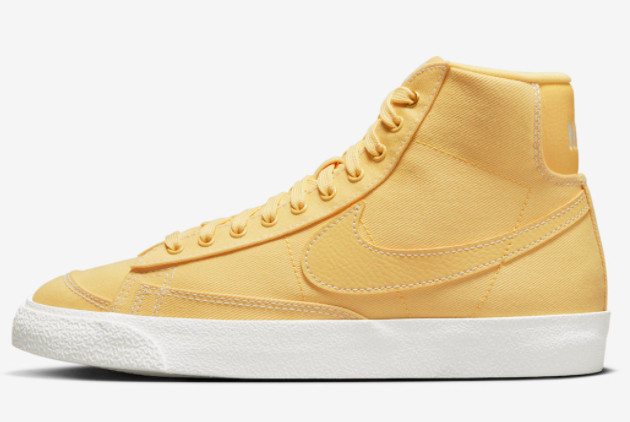 2023-nike-blazer-mid-yellow-canvas-unisex-shoes-dx5550-700