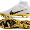2023Nike Air Zoom Mercurial Superfly IX Elite FG White Gold Football Boots-05