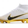 2023Nike Air Zoom Mercurial Superfly IX Elite FG White Gold Football Boots-08