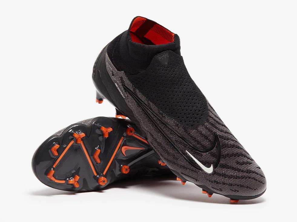 New Release Nike Phantom GX Elite FG Black Gray Football Shoes-06