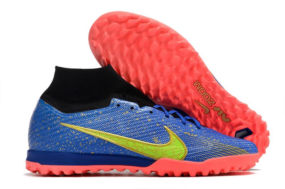 2023 Best Sellers Nike Air Zoom Mercurial Vapor XV Elite TF Blue Pink Football Boots-03