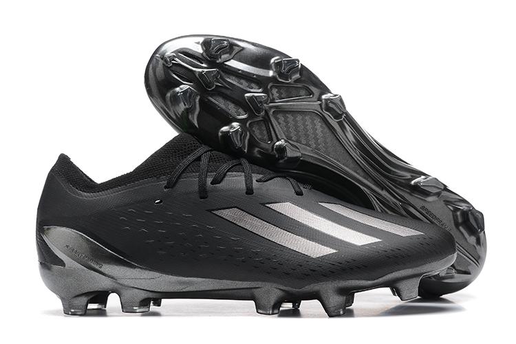 2023 Hot Sale Adidas X Speedportal .1 2022 World Cup Boots FG Black Football Boots-08