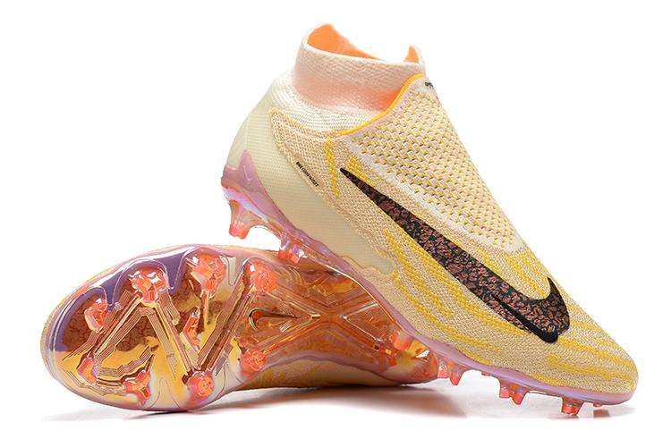 2023 New Nike Phantom GX Elite FG Orange Yellow Football Boots-05