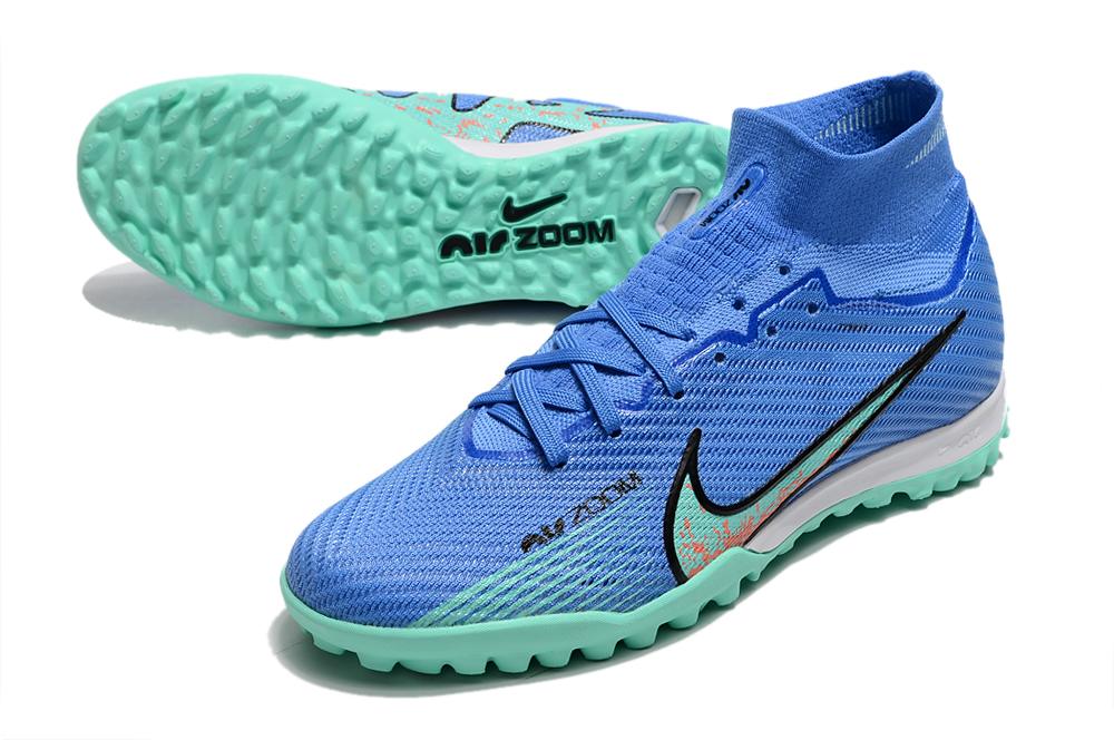 2023 Nike Air Zoom Mercurial Vapor XV Elite TF Blue Football Boots-02