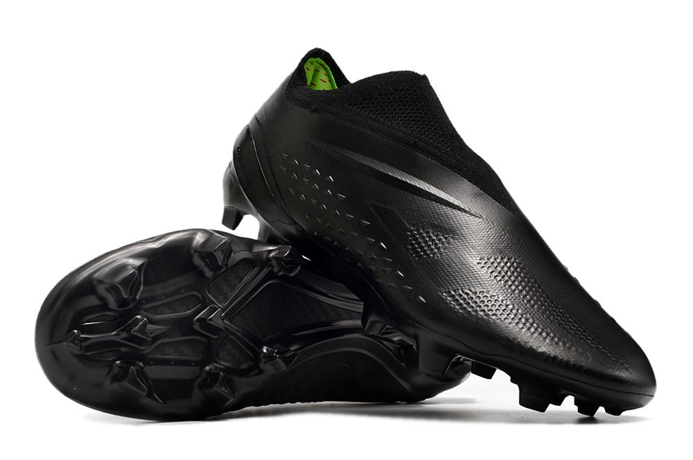 Adidas X Speedportal .1 2022 World Cup Boots FG Laceless Black Football Boots-02
