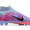 Most Popular Nike Air Zoom Mercurial Superfly IX Elite FG Purple Blue Football Boots-07