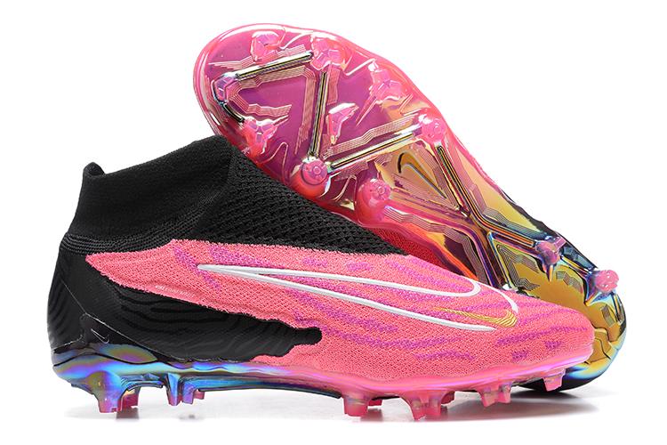 Nike Phantom GX Elite FG Black and Pink Football Boots-08