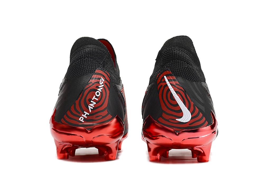 2023 Nike Phantom GX Elite FG Low Top Black Red Football Boots