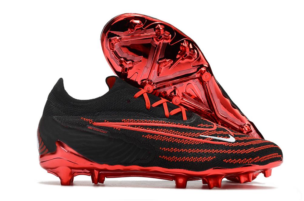 2023 Nike Phantom GX Elite FG Black Red Football Boots-04