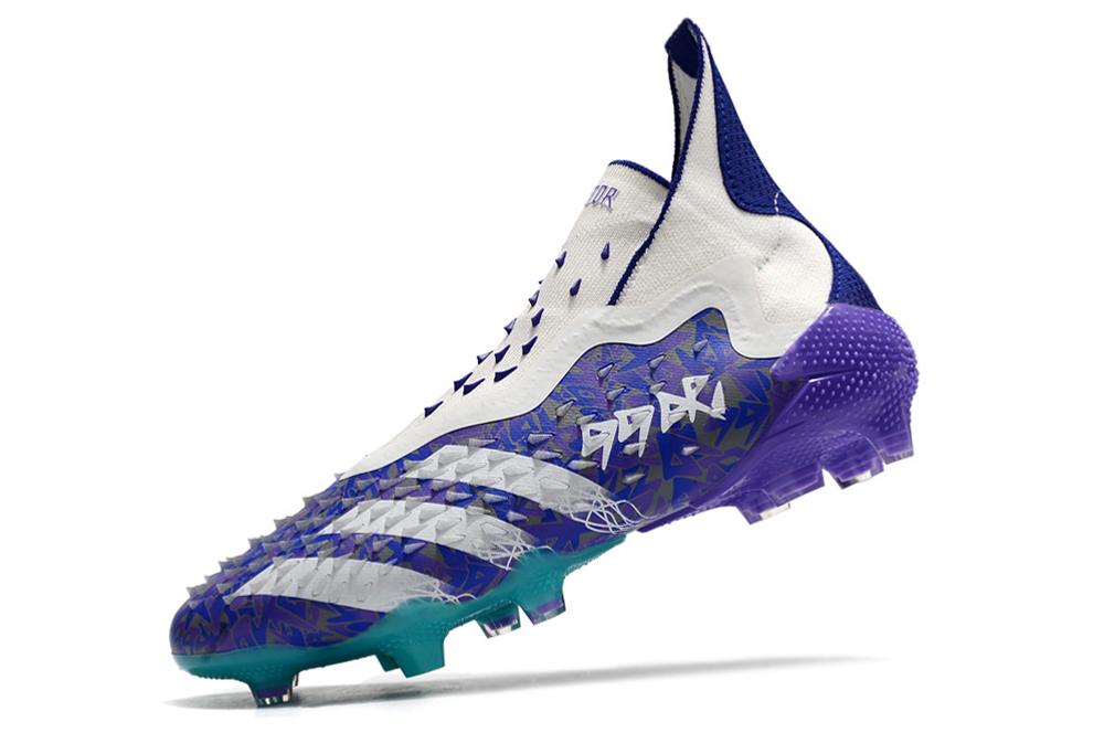 2023 adidas PREDATOR FREAK + FG Blue Purple Football Boots