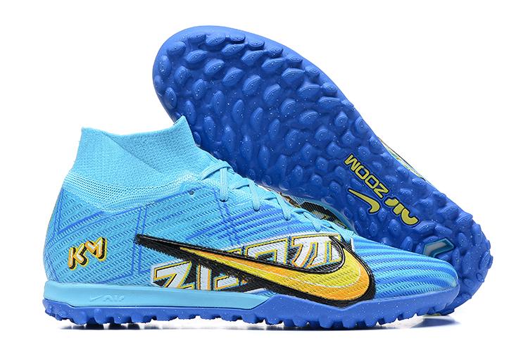 Best Selling Nike High Top Superfly 8 Academy TF Blue Football Boots-08