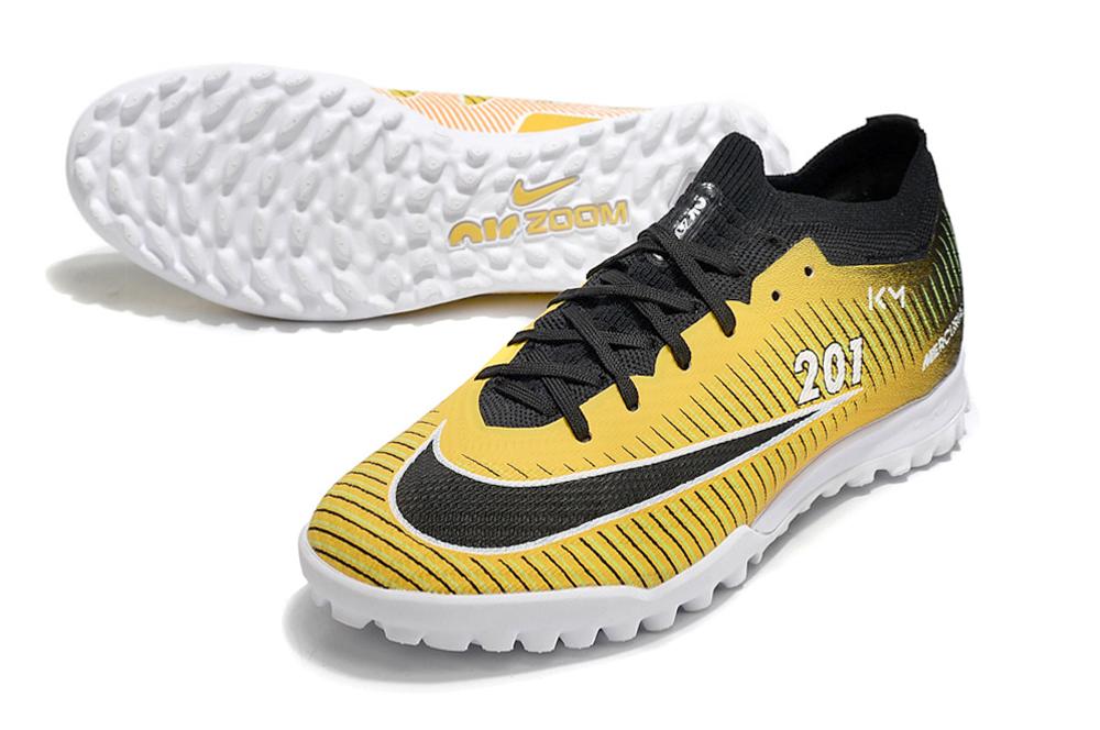 Nike Air Zoom Mercurial Vapor XV Elite TF Yellow Black Football Boots-02