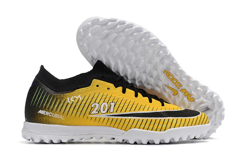 Nike Air Zoom Mercurial Vapor XV Elite TF Yellow Black Football Boots-04
